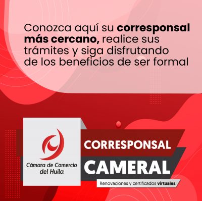 Corresponsal Cameral